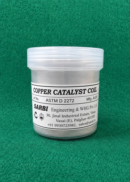 Copper coil for Oxidation test of mineral oil (RPVOT) (ASTM D 2272) (Sarbi Make)