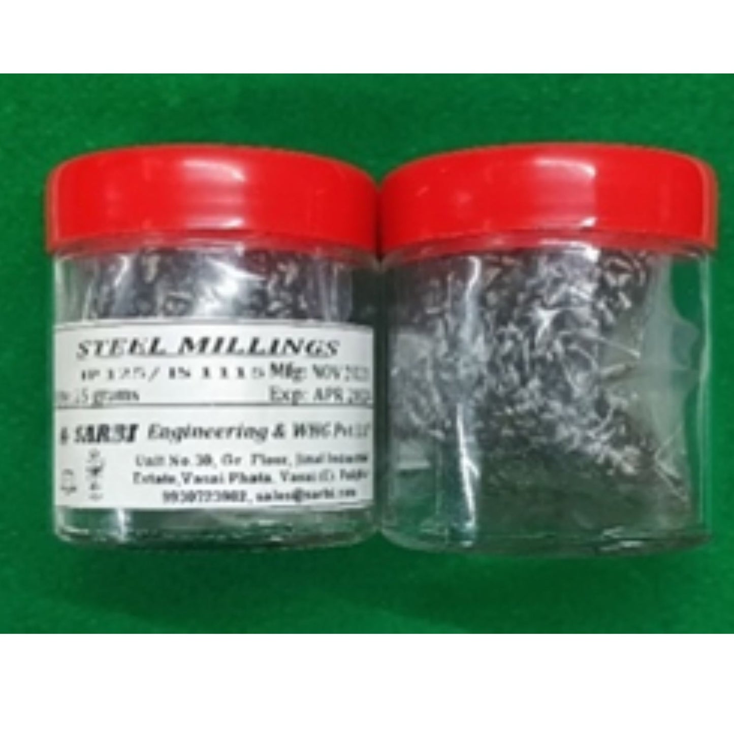 Steel Milling Test (IS 1115)